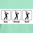 thumbnail image 3 of CafePress - Eat Sleep Golf Dark T Shirt - Men's Classic Graphic Cotton T-Shirt, 3 of 3