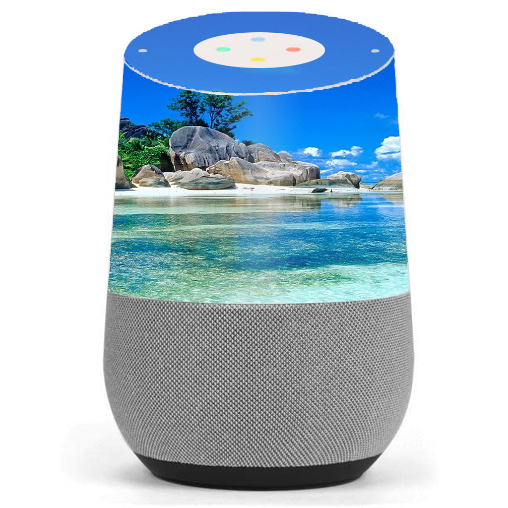 Skin Decal Vinyl Wrap for Google Home stickers skins cover/ The Beach Tropical 
