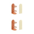 thumbnail image 4 of Yuarrent Estante de almacenamiento para cepillos de dientes Soporte para cepillos de dientes montado en la pared Baño de drenaje de hierro Type2 NO2, 4 of 6