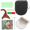 thumbnail image 2 of 17‑Key Kalimba Transparent Acrylic 17 Tone Finger Thumb Piano Musical Instrument, 2 of 14