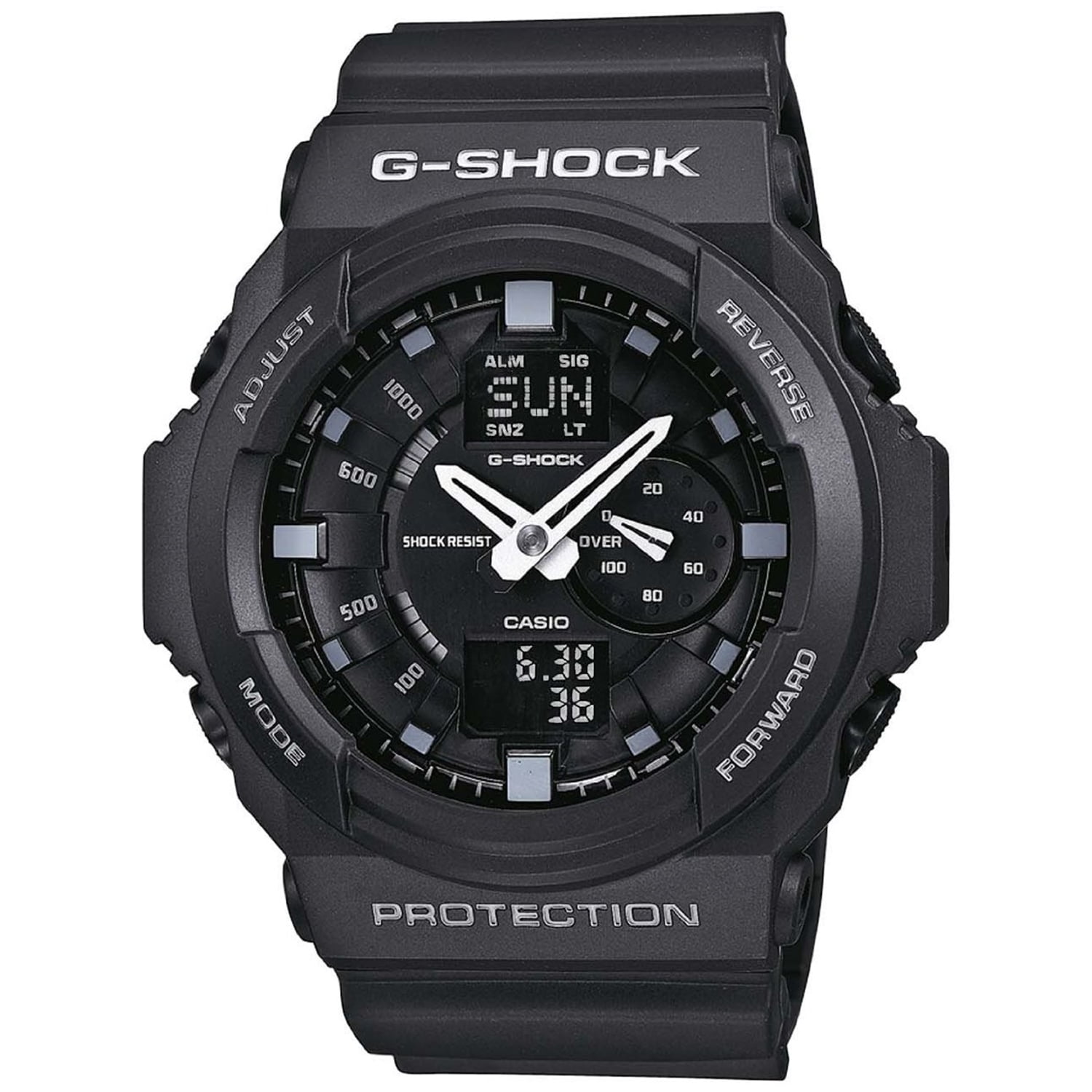 Men's GShock GA1501A Black Resin Quartz Fashion Watch