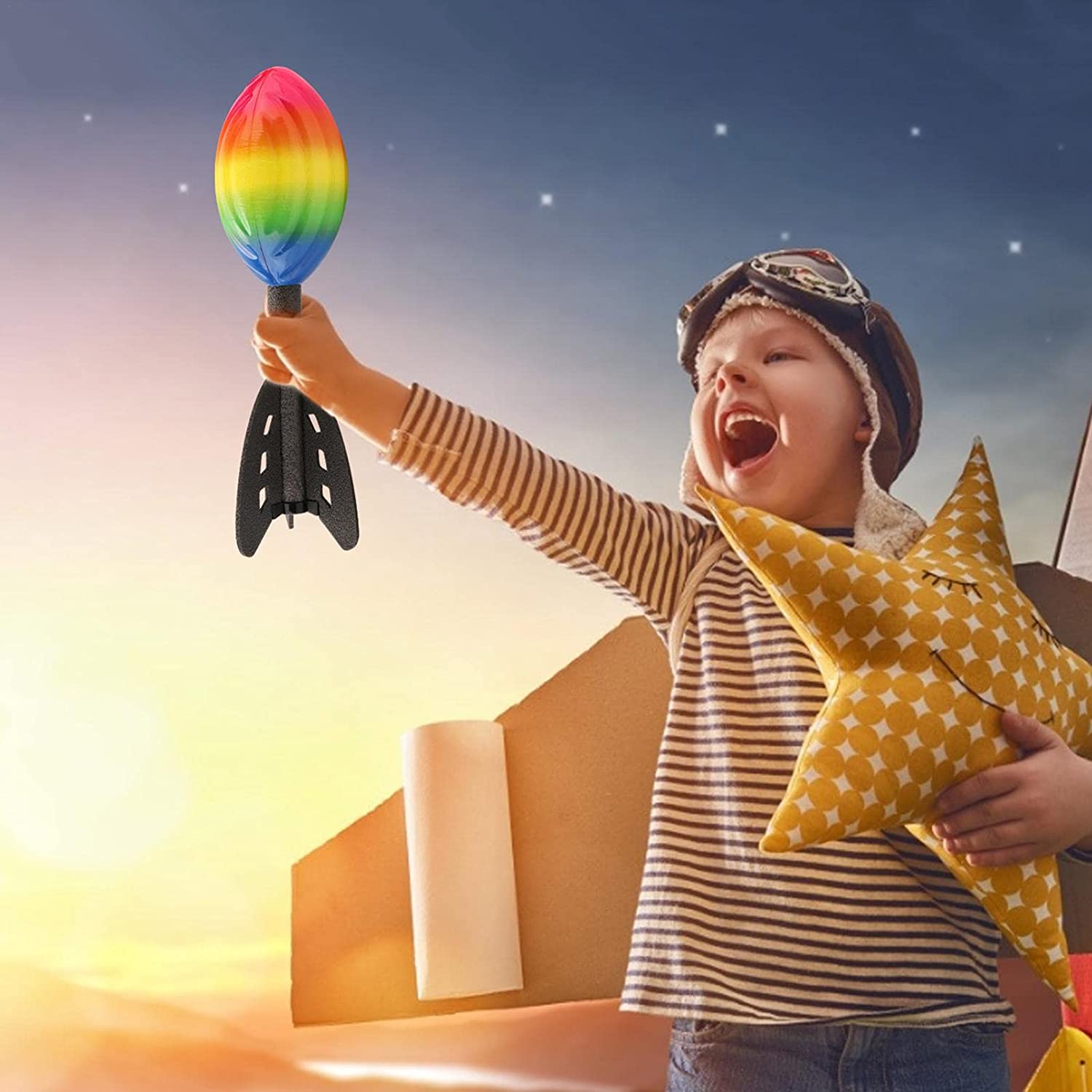 Générique Soft Football - Fun Aero Hurler Ball En Mousse