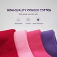 thumbnail image 3 of Womens Combed Cotton Color Thin socks Viscose- Breathable Soft Crew Casual Socks Comfort Gift 4 Pairs, 3 of 6