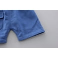 thumbnail image 5 of EnJoCho 6 Month Boy Clothes Toddler Kids Baby Boys Cartoon Dinosaur Gentleman Shirt Tops Shorts Outfits Set School Home Wear Clearance 12-18 Months, 5 of 9