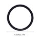 thumbnail image 3 of 100 Pack Black Hair Bands Elastic Hair Ties for All Hair Types Suitable for Work, Sports, and Play No Metal, 3 of 4