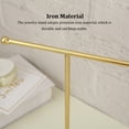 thumbnail image 4 of Dalazy Bracelet T-Bar Rack Jewelry Hard Iron Display Stand Single Layer Wristband Chain Support Multifunction Organizer, 4 of 6