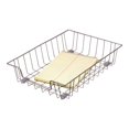 thumbnail image 2 of Fellowes : Workstation Letter Desk Tray Organizer, Wire, Silver -:- Sold as 2 Packs of - 1 - / - Total of 2 Each, 2 of 2