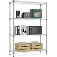 thumbnail image 2 of Storage Shelves Wire Shelving Heavy Duty Metal Storage Shelving Unit Adjustable Garage Shelving Rack Pantry Kitchen, 2 of 6
