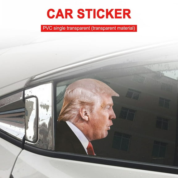 2020 Trump Presidential Election Car Window Sticker Passenger Side Person Rightd