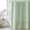Green, variant on Grey Striped Waterproof Shower Curtain, Large 72"x78" Washable Polyester Fabric Shower Curtains for Bathroom, Luxurious White Stripes Modern Abstract Art Decorative Bathtub Curtain Sets with Hooks