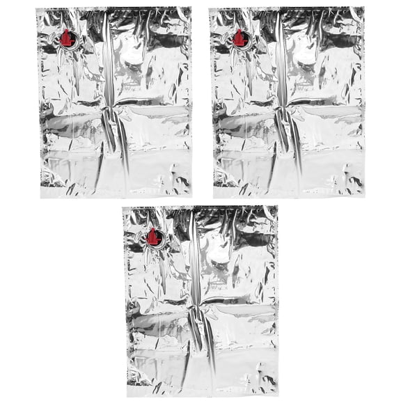 BERTDOMD 5-Pack Refillable Leakproof Wine Bags with Spout, Reusable Wine Bladders for Camping, Picnic, Outdoor Activities