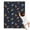 DarkBlue Dinosaurs In, variant on DarkBlue Dinosaurs in Space Pattern Blanket,Comfortable Soft Flannel Throw Blanket,All Season,Warm Lightweight Blankets for Sofa Bed Couch Living Room Chair,30"x40"