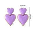 thumbnail image 3 of Pendientes de San Valentín, pendientes de San Valentín para mujer, regalos de San Valentín para ella, pendientes de corazón para mujer, joyería de moda para adolescentes, niñas y adolescentes, pendien, 3 of 7