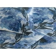 thumbnail image 3 of Ambesonne Peony Quilted Bedspread Set 3 Pcs, Wild Life Floral Boho Pattern, King, Cobalt Blue Pale Blue, 3 of 4