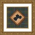thumbnail image 1 of Lewis, Kim 26x26 Gold Ornate Wood Framed with Double Matting Museum Art Print Titled - Acorns, 1 of 4