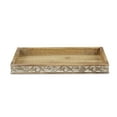 thumbnail image 4 of Cheung's Home Decorative Wood Tray with Carved Outer Edges, 4 of 7
