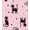 Pink Frost, variant on Wonder Nation Girls Short Sleeve Button Front Pajama Top and Pants Set with Eyemask, 3-Piece, Sizes 4-18