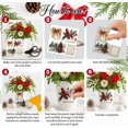thumbnail image 3 of 12 Sheets Christmas Rub on Transfers for Crafts and Furniture Vintage Christmas Santa and Tree Xmas Rub on Transfer Stickers Winter Decals for DIY Craft Home Window Decor 5.5x5.5 Inch, 3 of 8