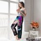 thumbnail image 5 of Balery Modern Abstract Colorful Skull B Pantalones de pijama para mujer, pijamas ultraligeros, pantalones de estar por casa-Small, 5 of 6