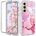 thumbnail image 1 of Luxury Case for Samsung Galaxy S23 Plus/S23+ IMD Pattern Slim Thin Full Body Protection Durable Shockproof Soft Case Support Wireless Charging,Butterfly, 1 of 7