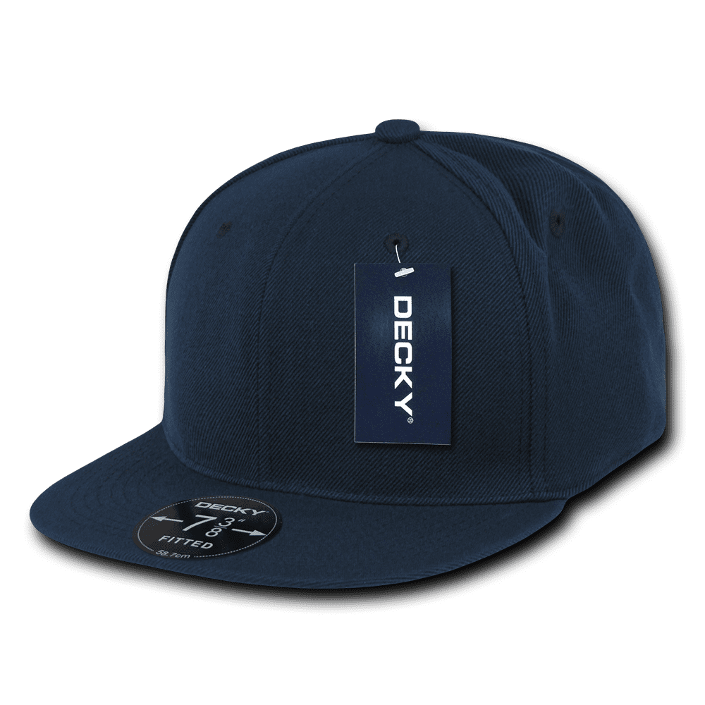 Decky Decky Retro Fitted Baseball Hats Caps Men Women Navy Walmart