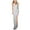 White, variant on asdoklhq Maternity Dress,Women's Dress Evening Dress Sexy Split V-neck Sequin Fashion Sleeveless Summer