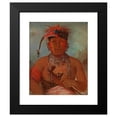 thumbnail image 2 of George Catlin 15x18 Black Modern Framed Museum Art Print Titled - George Catlin, Wige-Ker-Ru-Law, He Who Excangents (1832), 2 of 5