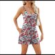 thumbnail image 2 of Mono de Verano Sin Mangas para Mujer, Holgado, Ajustable, con Tirantes Finos, Elástico y Bolsillos. Flores Rojas XXL, 2 of 9