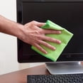 thumbnail image 2 of Arkwright SilverSure Antimicrobial-Treated Cleaning Cloths (Bulk Case of 240), 12x12 in., Green, 2 of 9