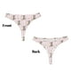 thumbnail image 2 of Fotbe Heart Cat Tanga Sin Costuras para Mujer con Estampado – Panties Invisibles, Transpirables y Cómodos para Uso Diario-Small, 2 of 5