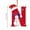 N, variant on YardVibe Personalized Christmas Ornaments Letter, Alphabet Ornaments for Christmas Tree Hanging Ornament, Funny Ornaments with Snowman & Xmas Hat, Large Letters Christmas Ornaments 2025 (Q)