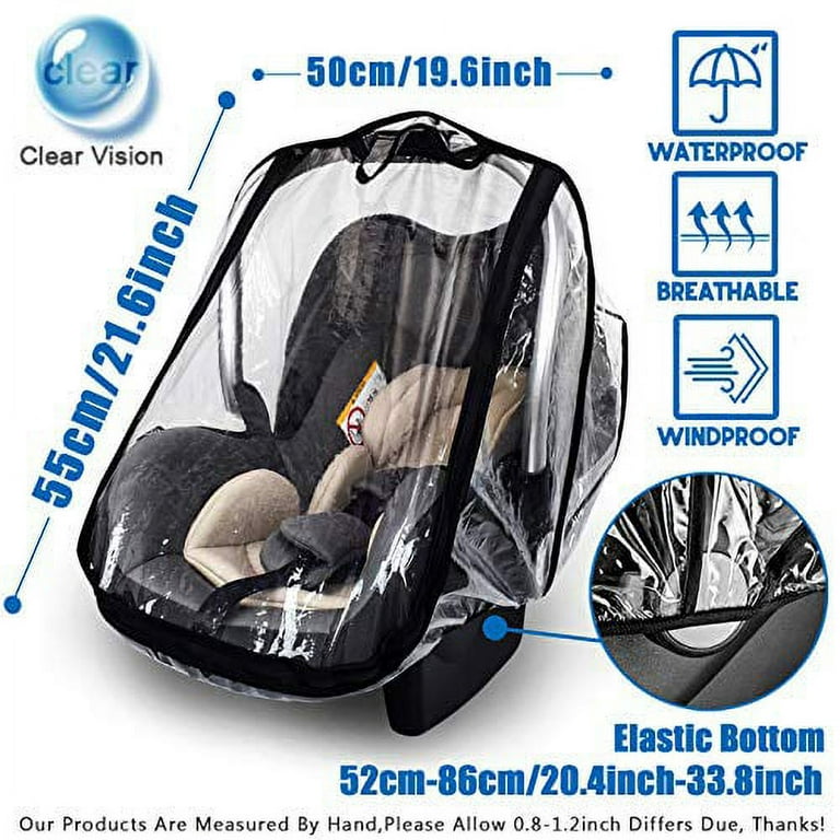 Universal baby car seat rain covers 2025