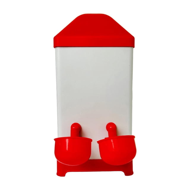 Bebedero automático para pollos, dispensador de agua con puerto de alimentación de 5L, bebedero, accesorio para gallinero para palomas, gansos de