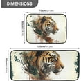 thumbnail image 3 of Dreamtimes Forest Tiger Kitchen Mats 2 Pcs Anti Fatigue Cushioned Kitchen Rugs Water Absorbant Non Slip Comfort Standing Floor Mats for Kitchen Bedroom Liveing Room Bathroom, 3 of 7