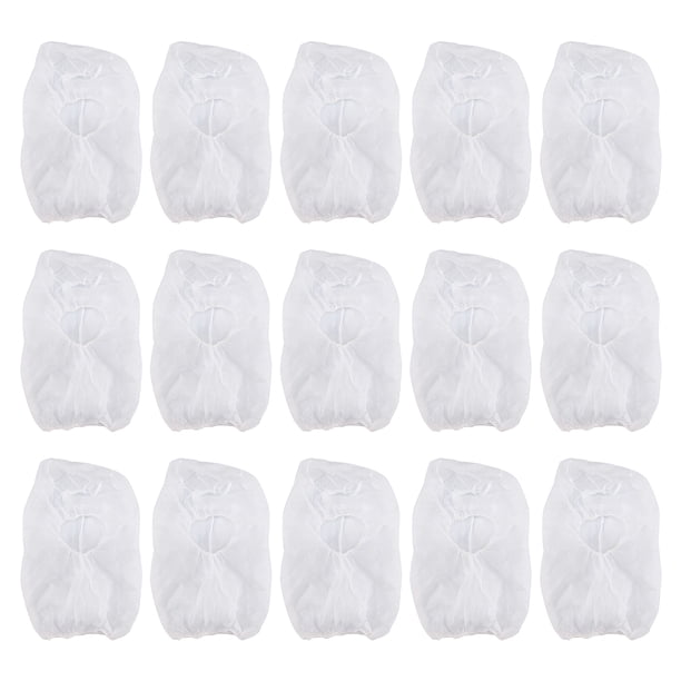 Redecilla desechable para barba, gorro bouffant para rostro completo, unisex, universal, para cocina, para uso alimentario, no tejida