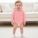 thumbnail image 1 of Cowsor Baby Boy Girl Solid Color One Piece Romper Jumpsuit Outfits Clothes, 1 of 7
