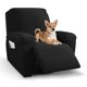 thumbnail image 1 of Funda para Sillón Reclinable XINEAGE 4 Piezas Negra con Bolsillos, 1 of 7