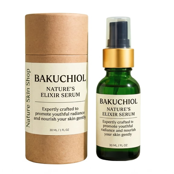 Bakuchiol Nature's Elixir Serum - Anti-Aging & Skin Tightening Formula