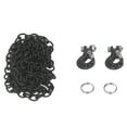 thumbnail image 1 of Chaîne de Remorque RC Crawler, Pièce de Rechange Professionnelle Décoration Crochet de Remorquage Portable pour Magasin Rouge, Bleu, Noir, 1 of 8
