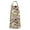 Brown Mushroom Line-1, variant on Brown Mushroom Line Light Pattern Apron-Garden Aprons for Women with Pockets-Cotton Linen Waterproof Kitchen Cooking Gardening Aprons Adjustable for Kitchen,Cooking,BBQ and Salon 33x27 Inch