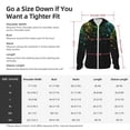 thumbnail image 5 of Gaeub Night Rainbow Sparkles Men's and Women's UPF 50+ Long-Sleeved Sun Protection Clothing, Fishing Shirt Long Sleeve Zip-Medium, 5 of 7