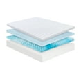 thumbnail image 6 of Bodipedic Essentials 12” Twin Tri Layered Plush Comfort Gel Memory Foam Mattress, 6 of 13