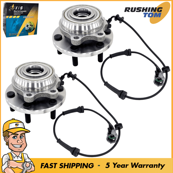 2 Front Wheel Hub Bearing 05-2015 for Nissan Frontier Pathfinder Xterra 4WD ABS