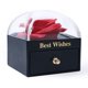 thumbnail image 2 of Fiudx Caja de Regalo con Rosas, Joyero con Diseño de Cuadros, Recipiente de Plástico de Alta Transparencia, Caja de Jabón Aroma Floral, Decoración Del Hogar, Regalo de Aniversario, Artesanía Hecha a, 2 of 7