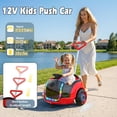 thumbnail image 3 of East doll 12V Electric Ride on Toy, Push Car for Toddler with Remote Control, 360°Spin, 5-Point Safety Belt, 1.3-2.5MPH, Music, Horn, Kids Ride On Toy Ages 1-3, Red, 3 of 9