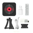 thumbnail image 1 of Lecteur CD Portable Haut-Parleur Compatible Bluetooth Rechargeable pour Voiture et Maison, 1 of 5