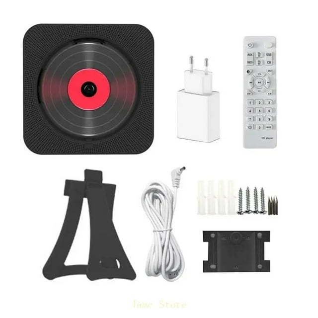 Portable CDs Player Bluetooth-Compatible Speaker Rechargeable for Car and Home Use ,Bluetooth Transmitter 5.0