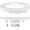 White, variant on Ceiling Curtain Track, Flexible Bendable Curtain Track 12Ft Curved Sliding Ceiling Track Set System for Room Divider Curtain Rail Track Wall Mount for RV Bay Window