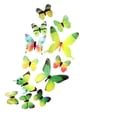 thumbnail image 1 of ZAXARRA Wall Stickers 3D Butterfly Decals Decorative Paper Home Decorations, 1 of 8