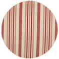 thumbnail image 1 of Safavieh Courtyard Beige Indoor Outdoor Rug - Round 5'3", 1 of 1